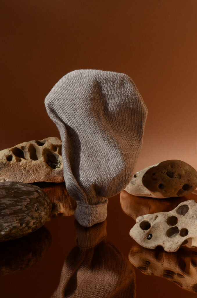 gant de crin ambiance packshot